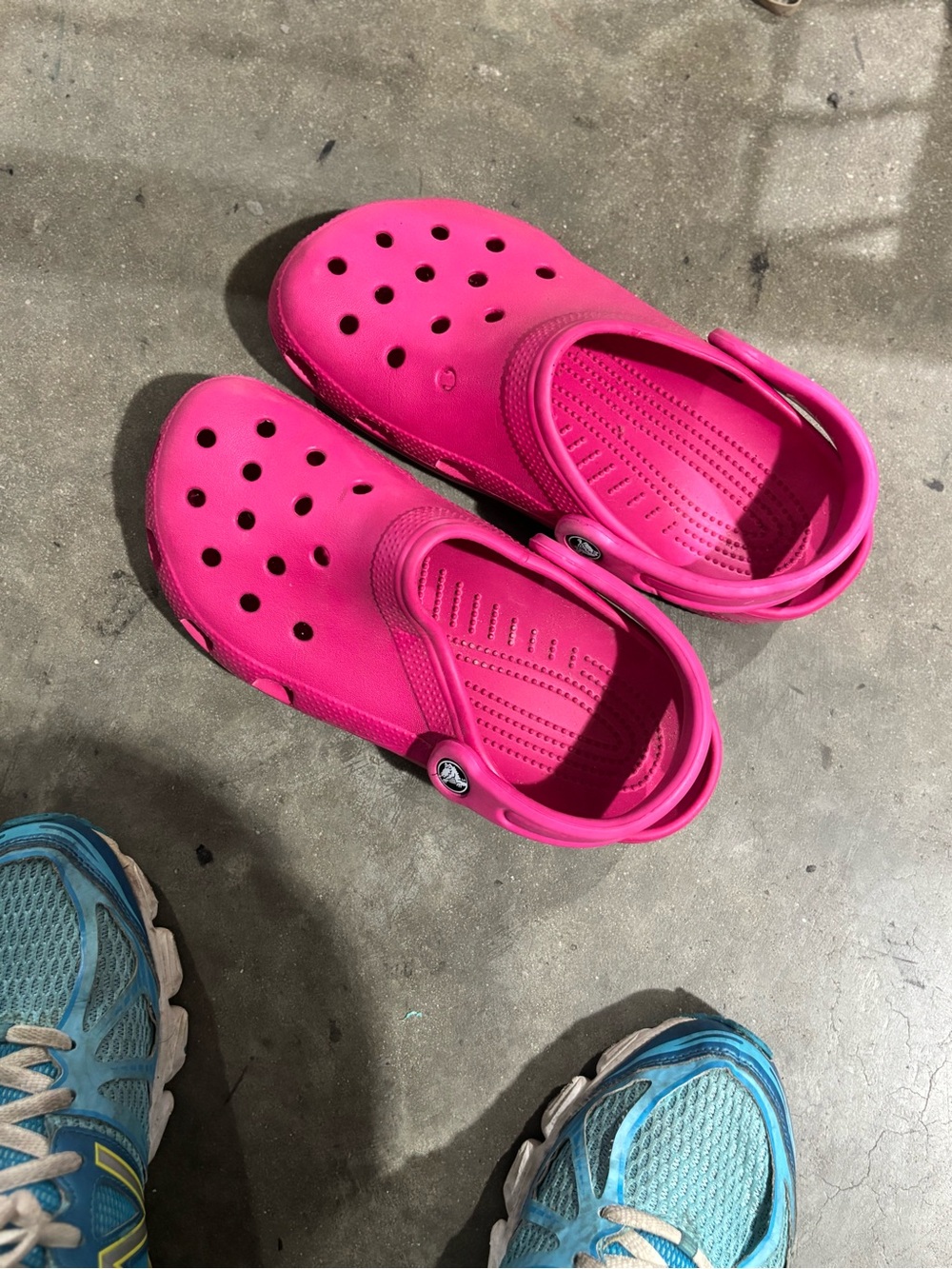 Crocs Classic Clog color pink size 8